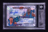 Larry Johnson & Muggsy Bogues Signed 2024 Hits Memorabilia Boom Silver #BOOMLJMB (BGS) at PristineAuction.com