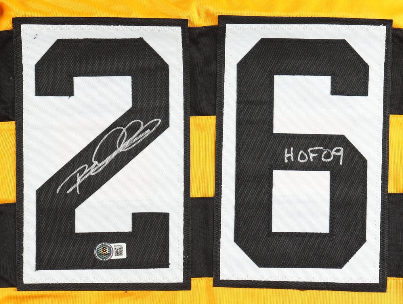 Rod Woodson Signed Jersey Inscribed "HOF 09" (Beckett) at PristineAuction.com Rod Woodson Signed Jersey Inscribed "HOF 09" (Beckett) at PristineAuction.com