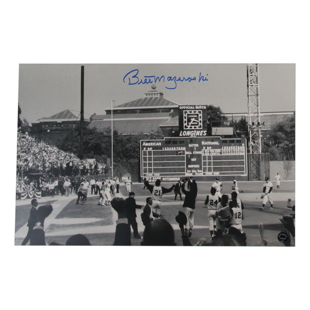 Bill Mazeroski Signed Pirates 11x17 Photo (Authentic Ink) at PristineAuction.com