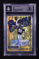 Drew Pearson Signed 2024 Hits Memorabilia Boom Gold #BOOMDP #09/10 Inscribed "HOF 21" (BGS) at PristineAuction.com