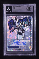 Drew Pearson Signed 2024 Hits Memorabilia Boom Silver #BOOMDP Inscribed "HOF 21" (BGS) at PristineAuction.com
