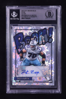 Zack Martin Signed 2024 Hits Memorabilia Boom Silver #BOOMZM (BGS) at PristineAuction.com