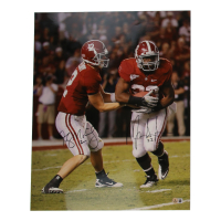 Greg McElroy & Mark Ingram Signed Alabama Crimson Tide 16x20 Photo (Beckett) at PristineAuction.com