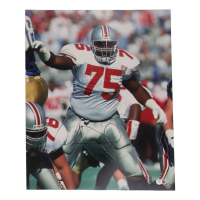 Orlando Pace Signed Ohio State Buckeyes 16x20 Photo (Beckett) at PristineAuction.com
