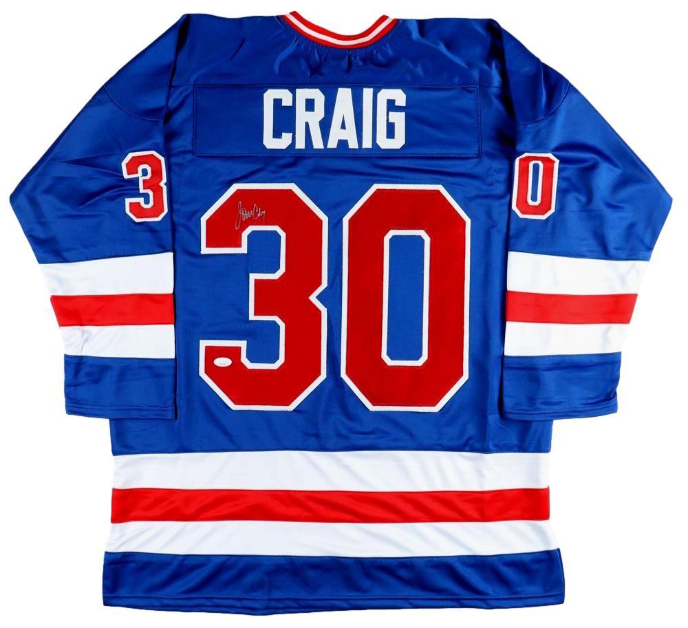 Jim Craig Signed Jersey (JSA) at PristineAuction.com Jim Craig Signed Jersey (JSA) at PristineAuction.com