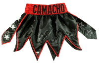 Hector Camacho Signed Custom Boxing Trunks Inscribed "The Macho Man" (JSA) at PristineAuction.com