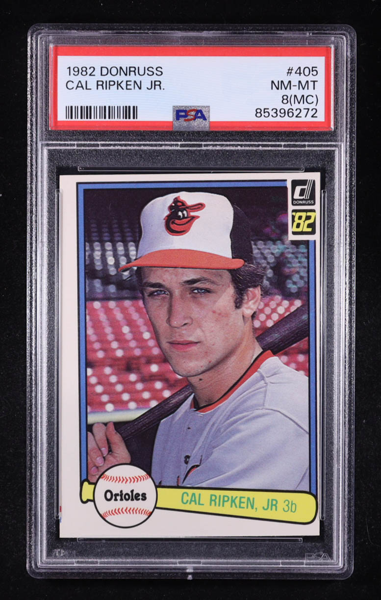 Cal Ripken Jr. 1982 Donruss #405 RC (PSA 8) (MC) | Pristine Auction