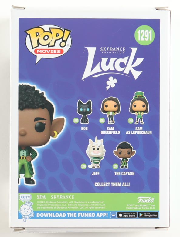 Whoopi Goldberg Signed "Luck" #1291 The Captain Funko Pop! Vinyl Figure (JSA) at PristineAuction.com Whoopi Goldberg Signed "Luck" #1291 The Captain Funko Pop! Vinyl Figure (JSA) at PristineAuction.com