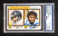 Earl Campbell Signed 1979 Topps NFL Leaders Rushing #3 RC (PSA) at PristineAuction.com