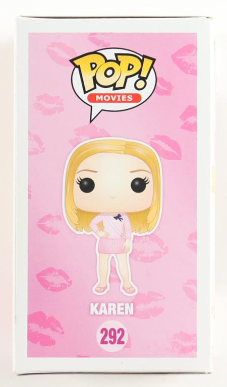Amanda Seyfried Signed "Mean Girls" #292 Karen Funko Pop! Vinyl Figure (JSA) at PristineAuction.com Amanda Seyfried Signed "Mean Girls" #292 Karen Funko Pop! Vinyl Figure (JSA) at PristineAuction.com