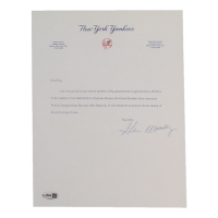 Gene Woodling Signed Typed Letter (JSA) at PristineAuction.com