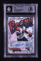 Michael Vick Signed 2024 Hits Memorabilia Boom Silver #BOOMMV (BGS) at PristineAuction.com