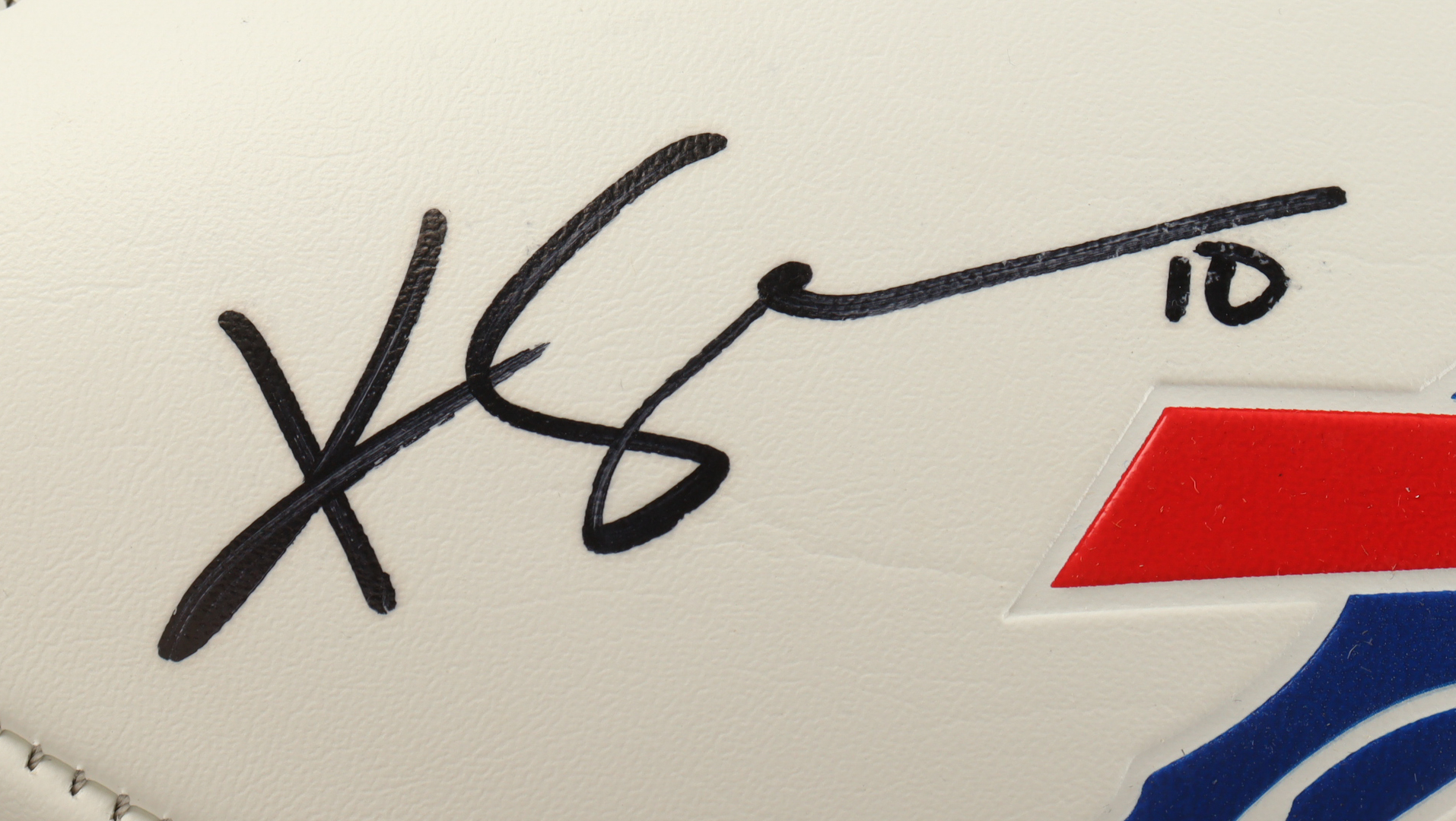 Khalil Shakir Signed Bills Logo Football (Fanatics) at PristineAuction.com Khalil Shakir Signed Bills Logo Football (Fanatics) at PristineAuction.com