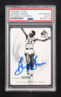 George Gervin Signed 2010-11 SP Authentic #10 (PSA) at PristineAuction.com