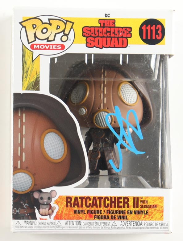 Daniela Melchior Signed "The Suicide Squad" #1113 Ratcatcher II With Sebastian Funko Pop Vinyl Figure (JSA) at PristineAuction.com Daniela Melchior Signed "The Suicide Squad" #1113 Ratcatcher II With Sebastian Funko Pop Vinyl Figure (JSA) at PristineAuction.com