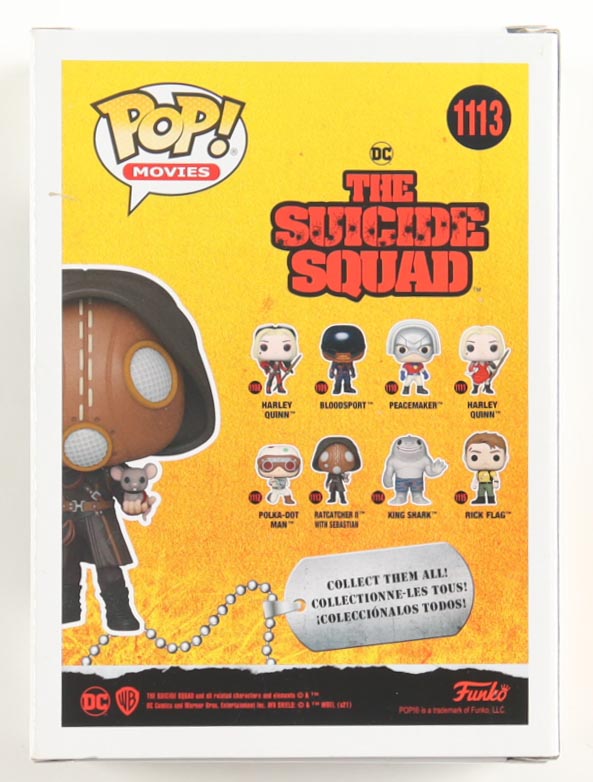 Daniela Melchior Signed "The Suicide Squad" #1113 Ratcatcher II With Sebastian Funko Pop Vinyl Figure (JSA) at PristineAuction.com Daniela Melchior Signed "The Suicide Squad" #1113 Ratcatcher II With Sebastian Funko Pop Vinyl Figure (JSA) at PristineAuction.com