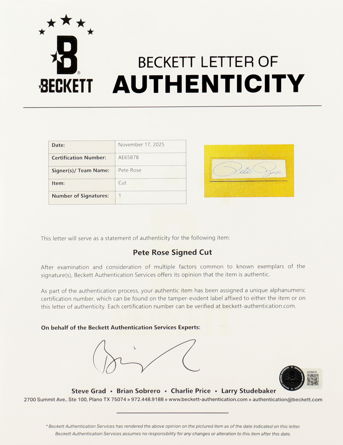 Pete Rose Signed Custom Framed Cut Display with Jersey & Big Red Machine Pin (JSA & Beckett) at PristineAuction.com Pete Rose Signed Custom Framed Cut Display with Jersey & Big Red Machine Pin (JSA & Beckett) at PristineAuction.com