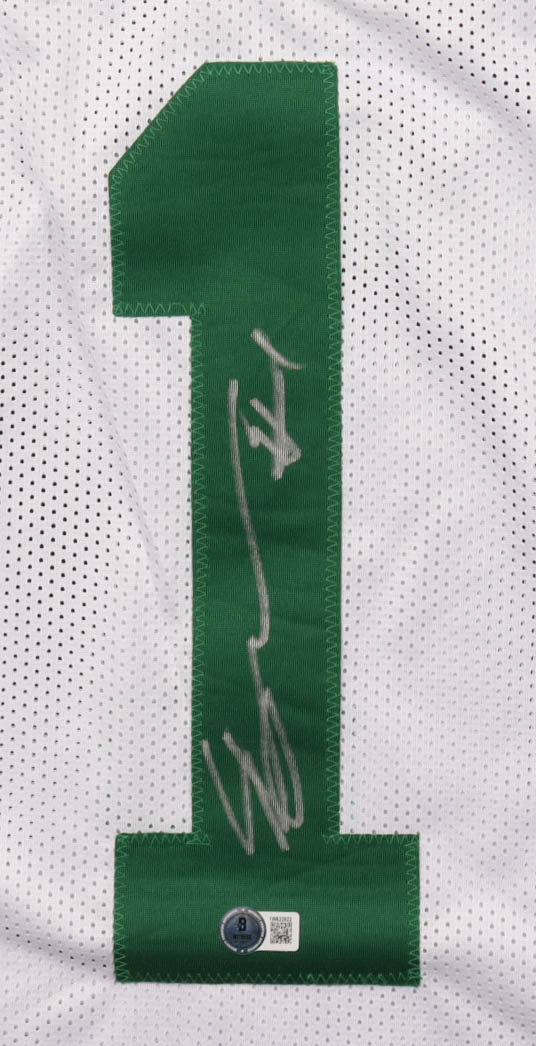 Ahmad "Sauce" Gardner Signed Jersey (Beckett) at PristineAuction.com Ahmad "Sauce" Gardner Signed Jersey (Beckett) at PristineAuction.com