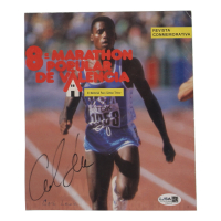 Carl Lewis Signed Magazine Cut Page (JSA) at PristineAuction.com