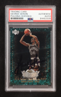 George Gervin Signed 1999-2000 Upper Deck NBA Legends Players of the Century #P13 (PSA) at PristineAuction.com