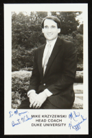 Mike Krzyzewski Signed Duke Blue Devils 4x6 Photo (PSA & SM) at PristineAuction.com
