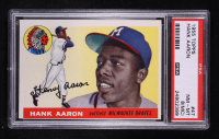 Hank Aaron 1955 Topps #47 (PSA 8) (MC) at PristineAuction.com