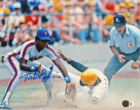 Hubie Brooks Signed Mets 8x10 Photo (SM) at PristineAuction.com
