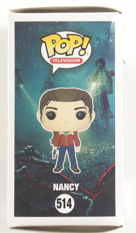Natalie Dyer Signed "Stranger Things" Nancy #514 Funko Pop! Vinyl Figure (JSA) at PristineAuction.com Natalie Dyer Signed "Stranger Things" Nancy #514 Funko Pop! Vinyl Figure (JSA) at PristineAuction.com