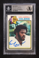 Earl Campbell Signed 1979 Topps #390 RC (BGS) at PristineAuction.com