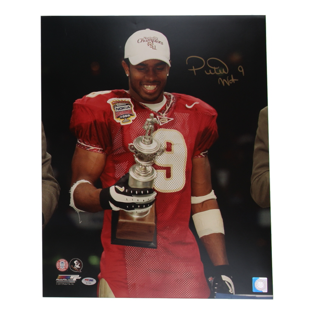 Peter Warrick Signed FSU Seminoles 16x20 Photo (PSA) at PristineAuction.com Peter Warrick Signed FSU Seminoles 16x20 Photo (PSA) at PristineAuction.com