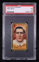 Fred Beck 1911 T205 Gold Border #14 (PSA 1.5) at PristineAuction.com