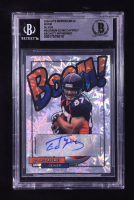 Ed McCaffrey Signed 2024 Hits Memorabilia Boom Silver #BOOMEM (BGS) at PristineAuction.com