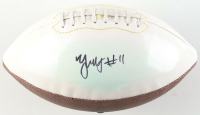Troy Franklin Signed Rawlings Football (JSA) at PristineAuction.com
