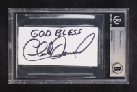 Charlie Daniels Signed Cut Inscribed "God Bless" (BGS) at PristineAuction.com