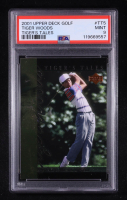 Tiger Woods 2001 Upper Deck Tiger's Tales #TT5 RC (PSA 9) at PristineAuction.com