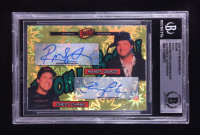 Randy Quaid & Chevy Chase Signed 2024 Hits Memorabilia Boom Gold #BOOMCCRQ #4/5 (BGS) at PristineAuction.com