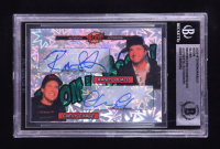 Randy Quaid & Chevy Chase Signed 2024 Hits Memorabilia Boom Silver #BOOMCCRQ #02/10 (BGS) at PristineAuction.com