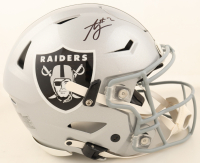 Ashton Jeanty Signed Raiders Full-Size Authentic On-Field SpeedFlex Helmet (Beckett) at PristineAuction.com