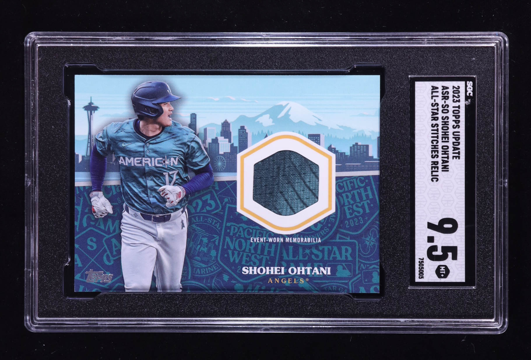Shohei Ohtani 2023 Topps Update All-Star Stitches Relics #ASRSO