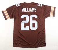 Greedy Williams Signed Jersey (Beckett) at PristineAuction.com