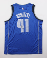 Dirk Nowitzki Signed Mavericks Nike Authentic Jersey (PSA) at PristineAuction.com