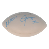 Lawrence Taylor, Frank Gifford & Fran Tarkenton Signed NFL The Duke Football Inscribed "HOF 77" (JSA) at PristineAuction.com