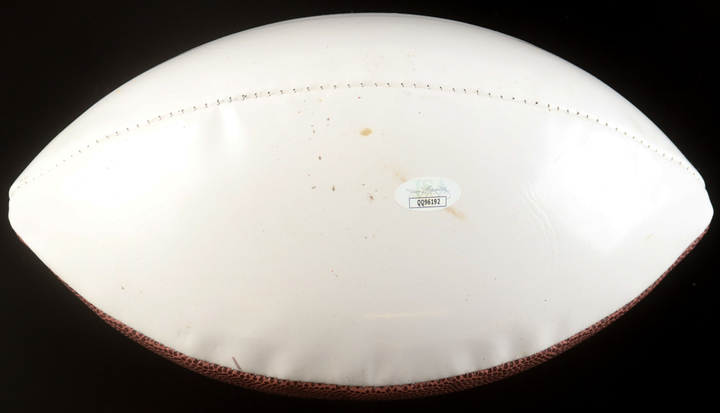 Troy Franklin Signed Rawlings Football (JSA) at PristineAuction.com Troy Franklin Signed Rawlings Football (JSA) at PristineAuction.com