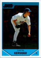 Clayton Kershaw 2007 Bowman Chrome Draft Future's Game Prospects #BDPP77 RC at PristineAuction.com