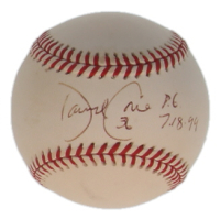 David Cone Signed OAL Baseball Inscribed "P.G 7-18-99" (JSA) at PristineAuction.com
