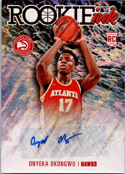 Onyeka Okongwu 2020-21 Hoops Rookie Ink #24 RC at PristineAuction.com Onyeka Okongwu 2020-21 Hoops Rookie Ink #24 RC at PristineAuction.com