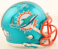 Jaelan Phillips Signed Dolphins Flash Alternate Speed Mini Helmet (Beckett) at PristineAuction.com