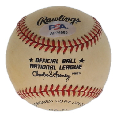 Bob Lemon Signed ONL Baseball (PSA) at PristineAuction.com Bob Lemon Signed ONL Baseball (PSA) at PristineAuction.com