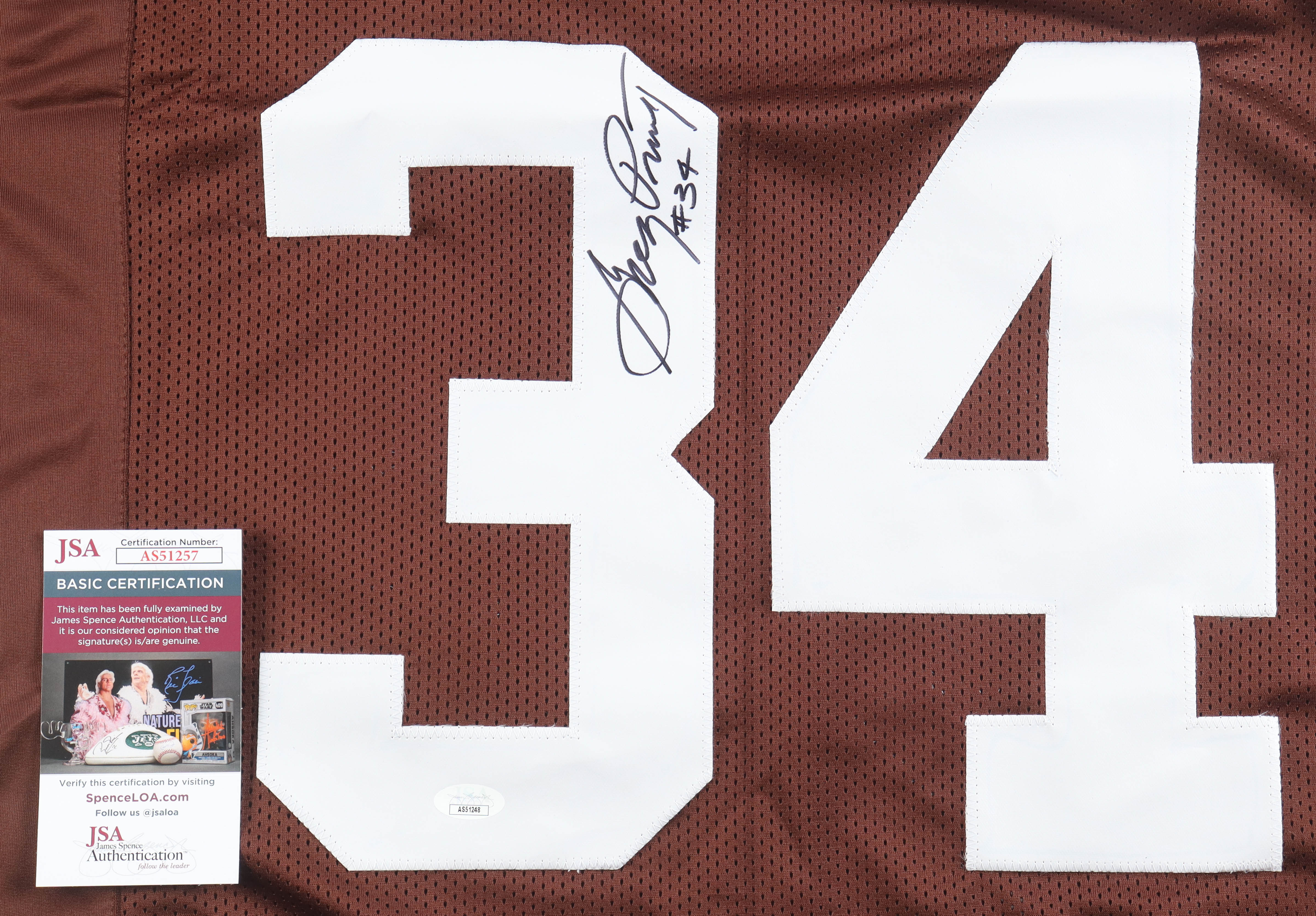 Greg Pruitt Signed Jersey (JSA) at PristineAuction.com Greg Pruitt Signed Jersey (JSA) at PristineAuction.com