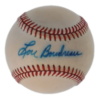 Lou Boudreau Signed ONL Baseball (PSA) at PristineAuction.com